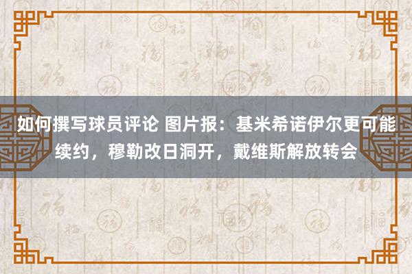 如何撰写球员评论 图片报：基米希诺伊尔更可能续约，穆勒改日洞开，戴维斯解放转会